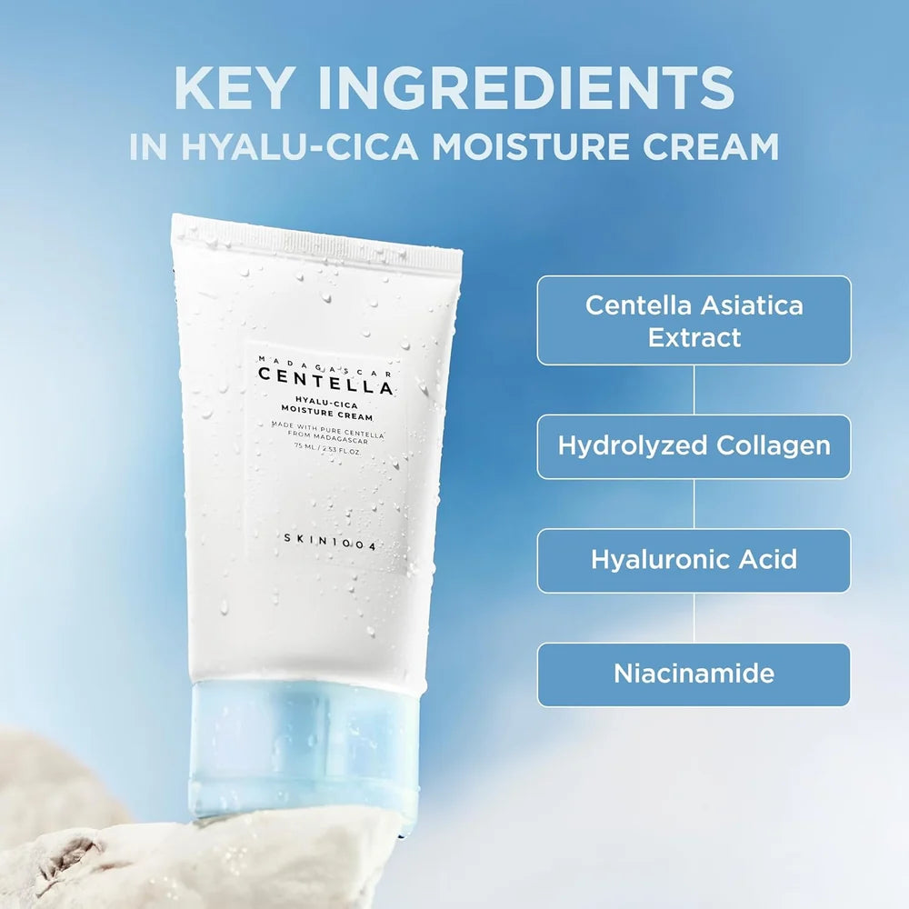 SKIN1004 - Madagascar Centella Hyalu-Cica Moisture Cream - 75 ml
