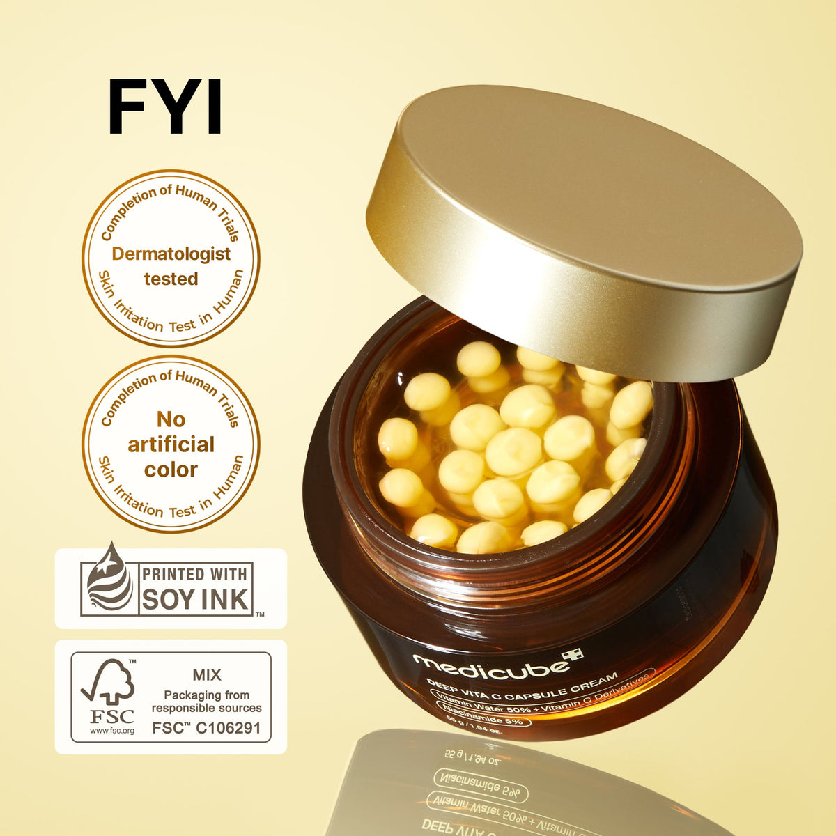 Medicube Deep Vita C Capsule Cream 55 g
