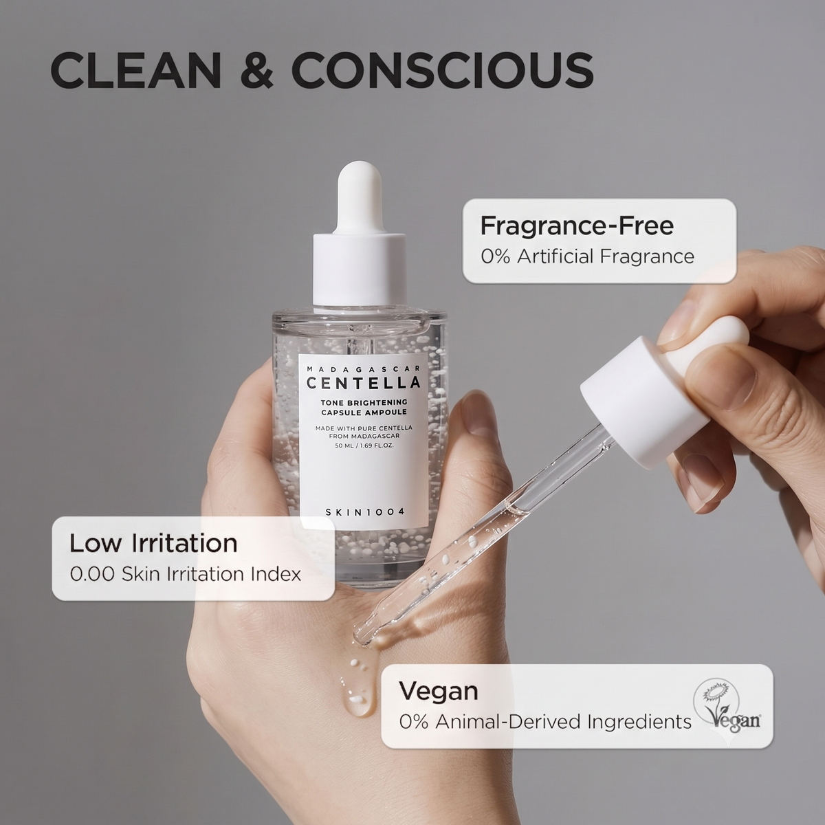 SKIN1004 - Madagascar Centella Tone Brightening Capsule Ampoule - 50 ml