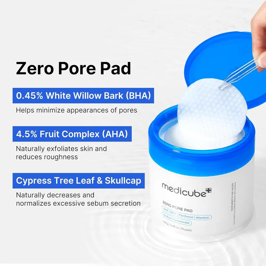 Medicube - Zero Pore Pad 2.0 - 70 pcs