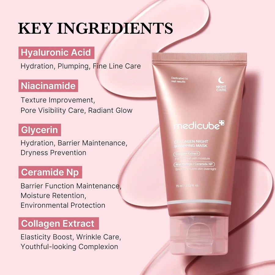 Medicube - Collagen Night Wrapping Mask - 75 ml