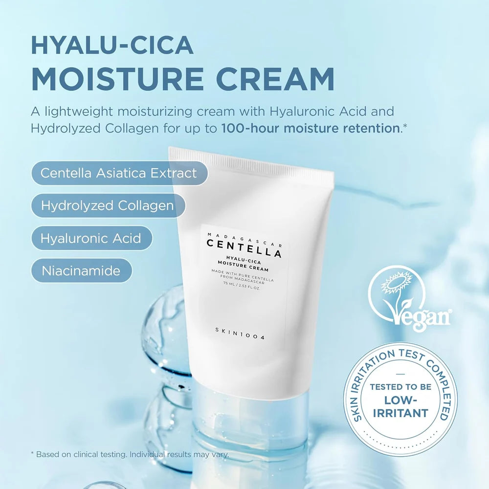 SKIN1004 - Madagascar Centella Hyalu-Cica Moisture Cream - 75 ml
