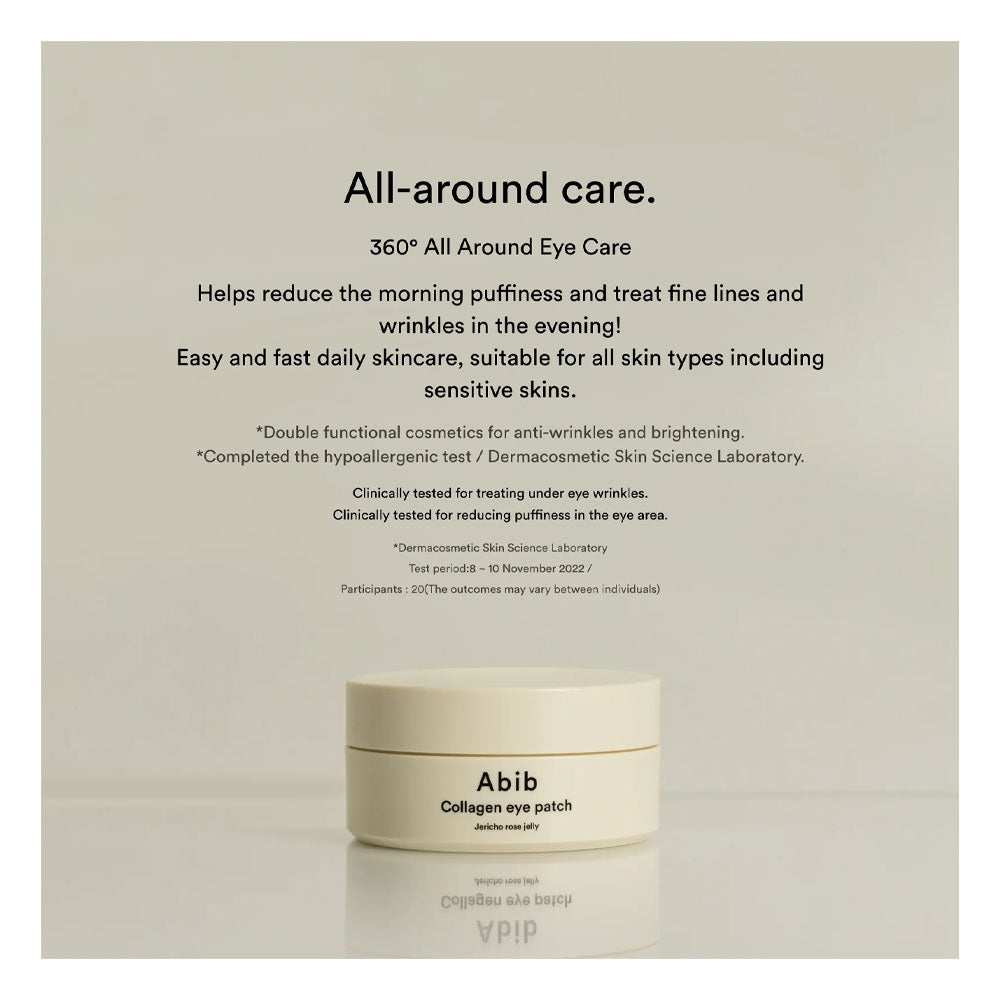 Abib Collagen Eye Patch Jericho Rose Jelly 60 ea
