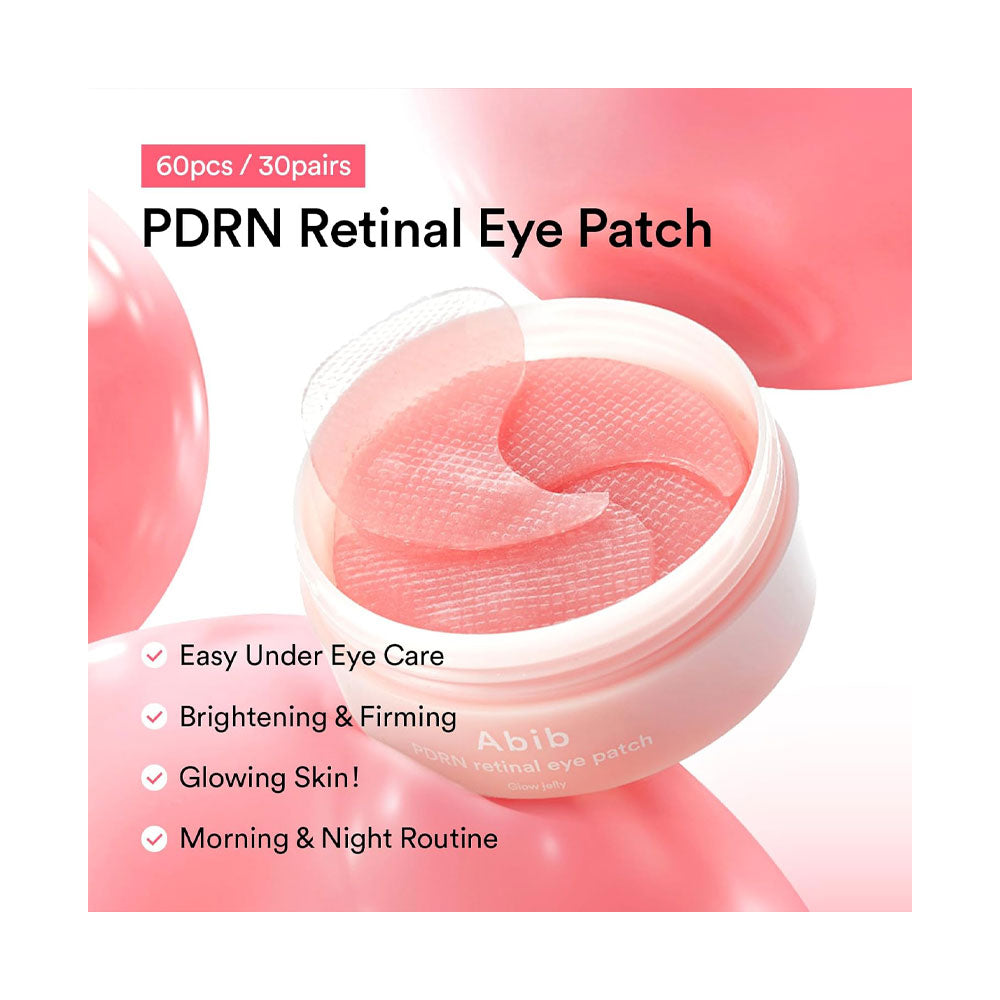 Abib PDRN Retinal Eye Patch Glow Jelly 60 ea