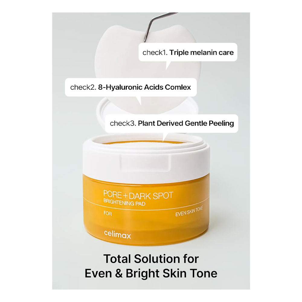 Celimax Pore + Dark Spot Brightening Pad 40 ea