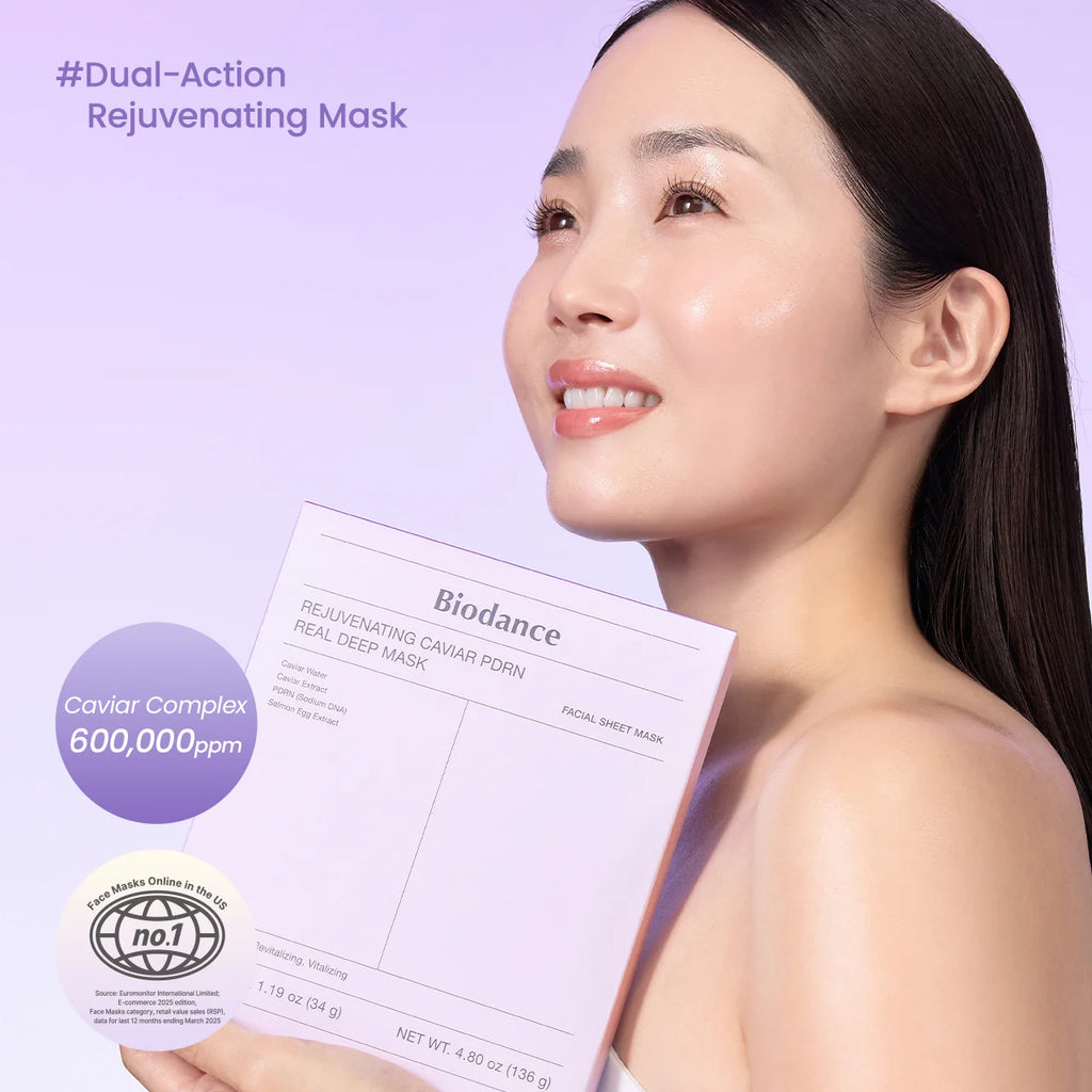 Biodance - Rejuvenating Caviar Pdrn Real Deep Mask - 4 ea