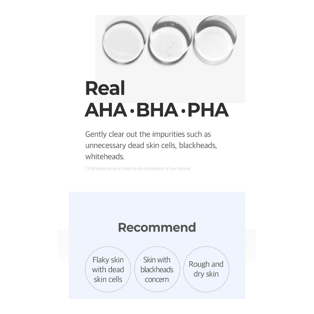 SOME BY MI Real AHA-BHA-PHA Calming Care Mask