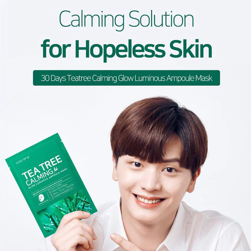 SOME BY MI Tea Tree Calming Glow Luminous Ampoule Mask 1 ea