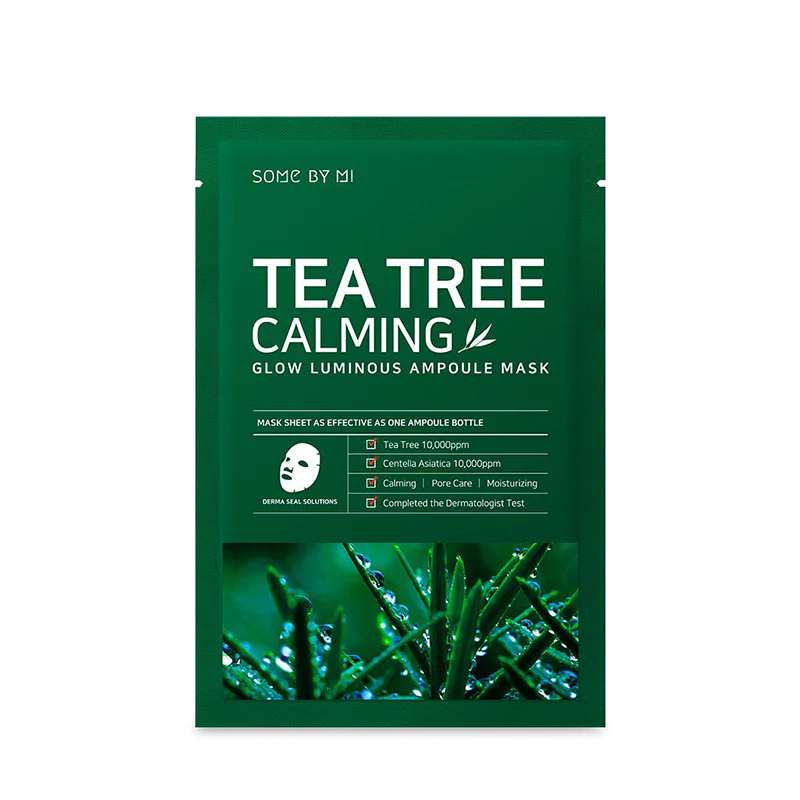 SOME BY MI Tea Tree Calming Glow Luminous Ampoule Mask 1 ea - produit