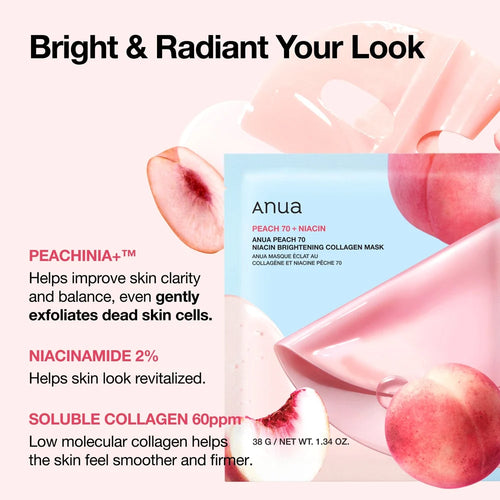Anua - Peach Niacin Serum Mask - 1 ea