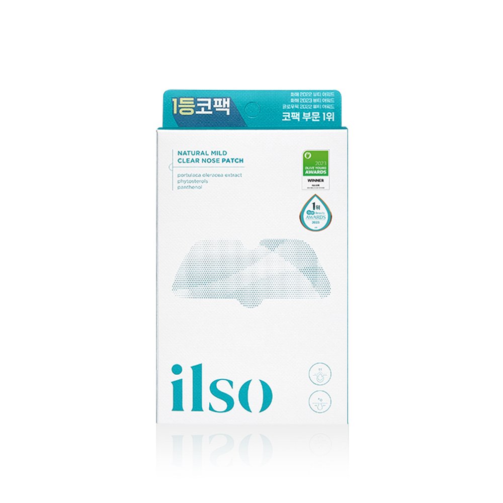 ILSO Natural Mild Clear Nose Patch - 5 soins - produit