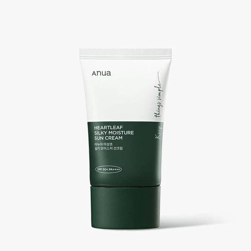 Anua - Heartleaf Silky Moisture Sun Cream - 50 ml