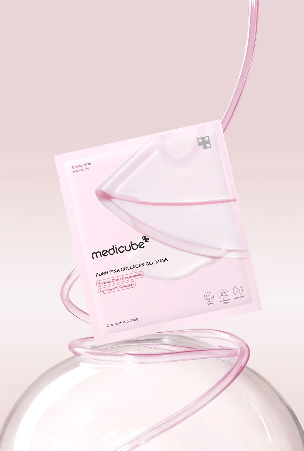 Medicube - PDRN Pink Collagen Gel Mask - 4 ea