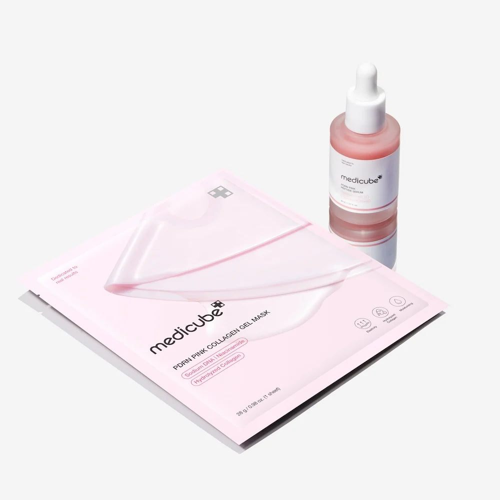 Medicube - PDRN Pink Collagen Gel Mask - 4 ea
