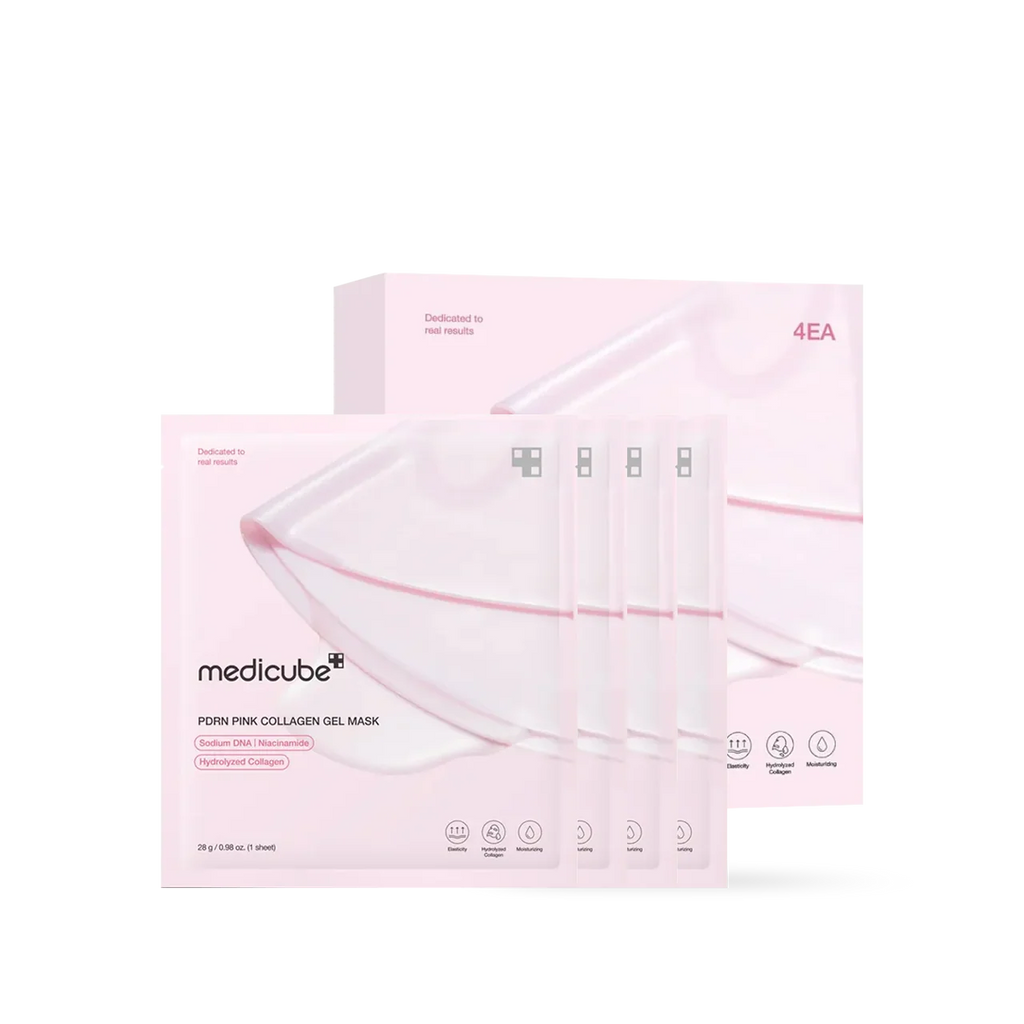 Medicube - PDRN Pink Collagen Gel Mask - 4 ea